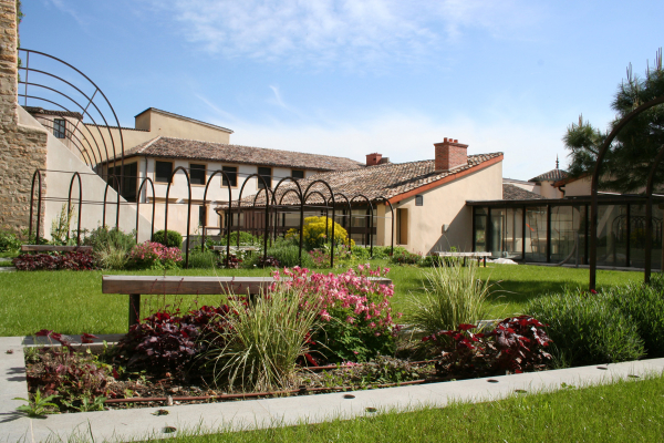 Le jardin des musées Gadagne © musées Gadagne - P. Meyer